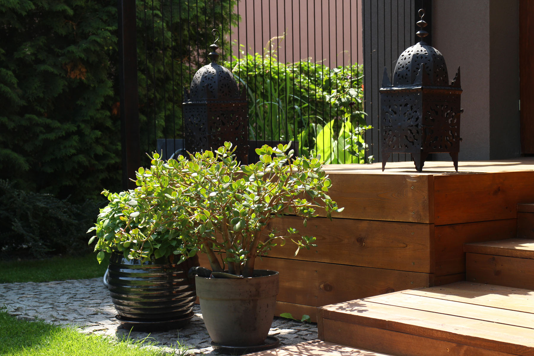 Rośliny Azjatycki styl w ogrodzie Malowniczy ogród na Ochocie Strefa relaksu w miejskim ogrodzie Ogród jako drugi salon Wnętrze ogrodowe Dom i ogród Tras w ogrodzie Klimat w ogrodzie